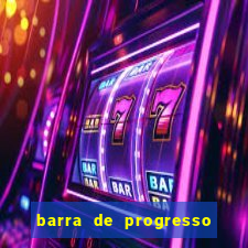 barra de progresso 99 blaze o que significa